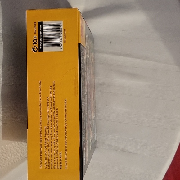 RoseArt 1000 Piece Puzzle Kodak Premium Jigsaw Car Wash Bonus Poster Colorful - Picture 5 of 5